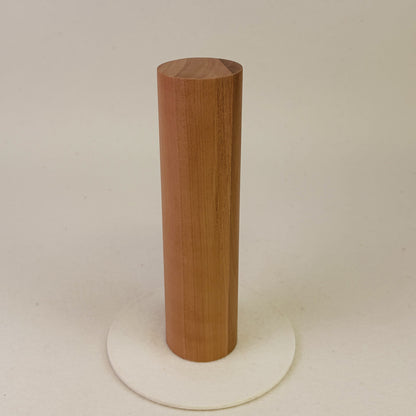 Tierurne aus Elsbeere – Stele, Rund, Glatt, 0,45L