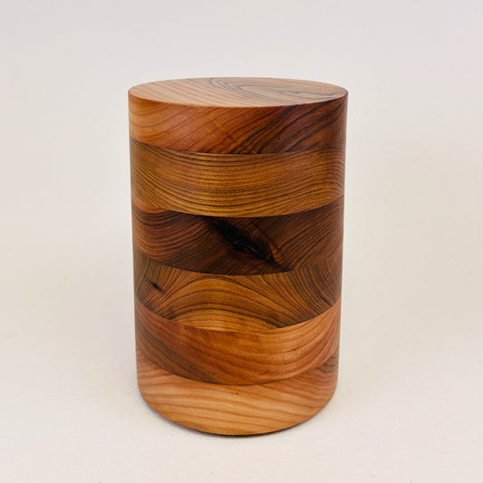 Holzurne "Ulme" bunt - 342