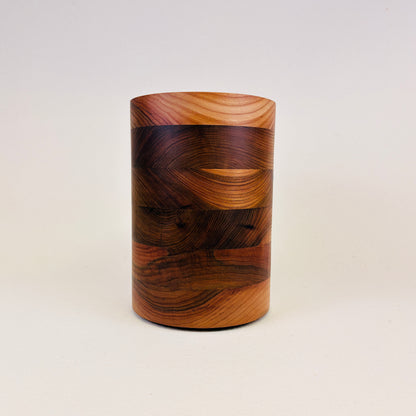 Holzurne "Ulme" bunt - 342