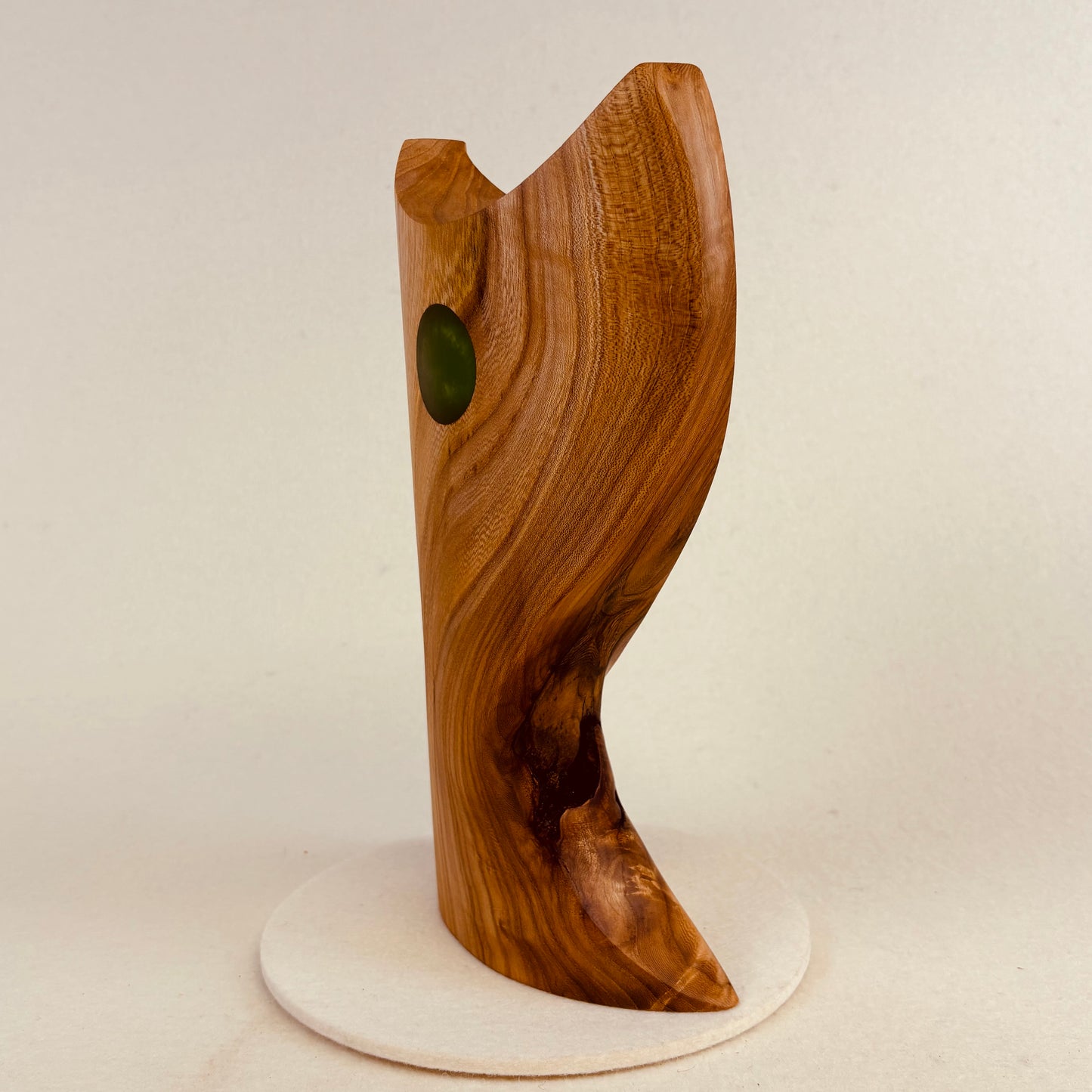 Engel mit Lichhtpunkt - grün