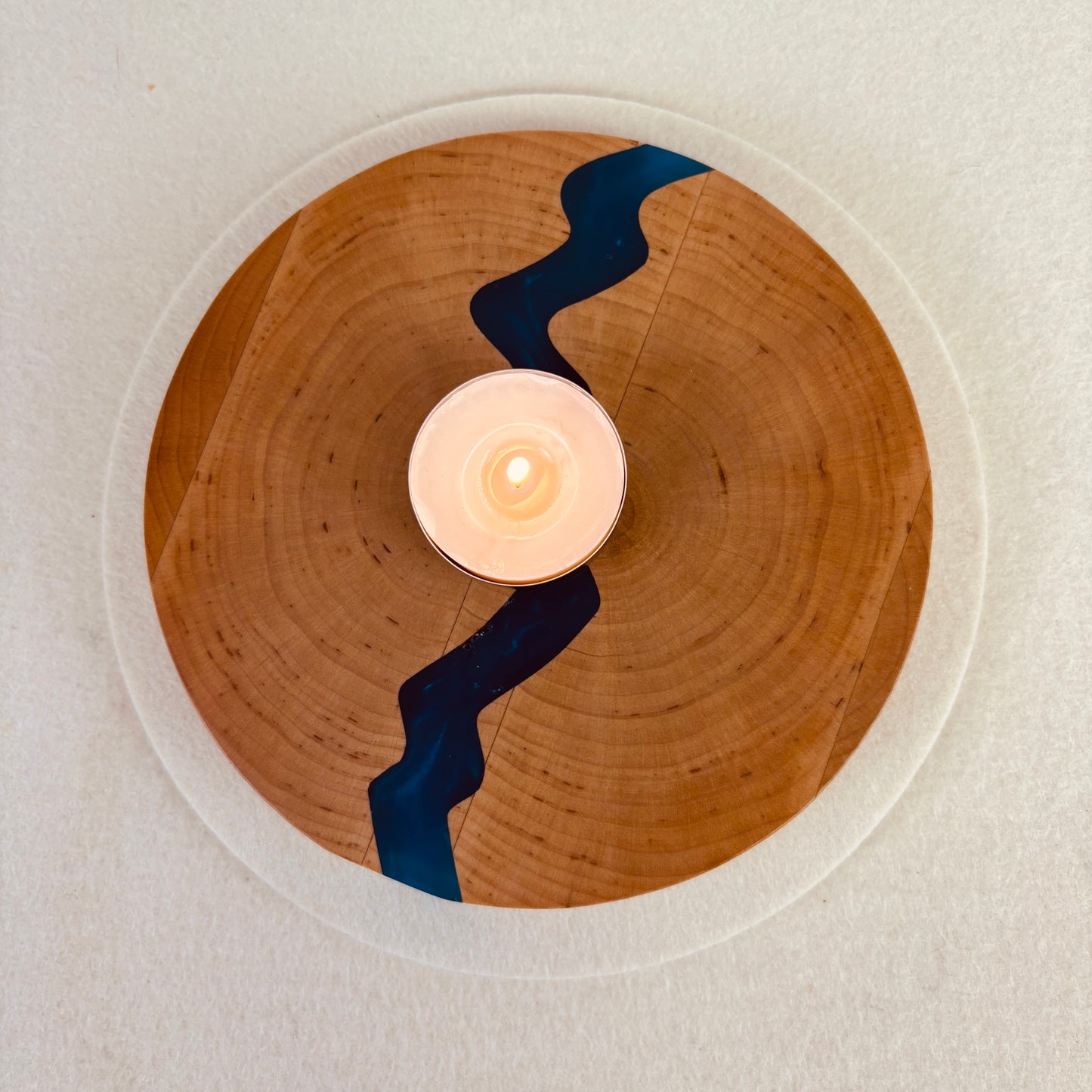 Erinnerungs-Scheibe "Lebensfluss"