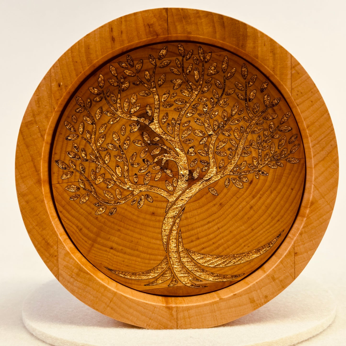 Lebensbaum vergoldet