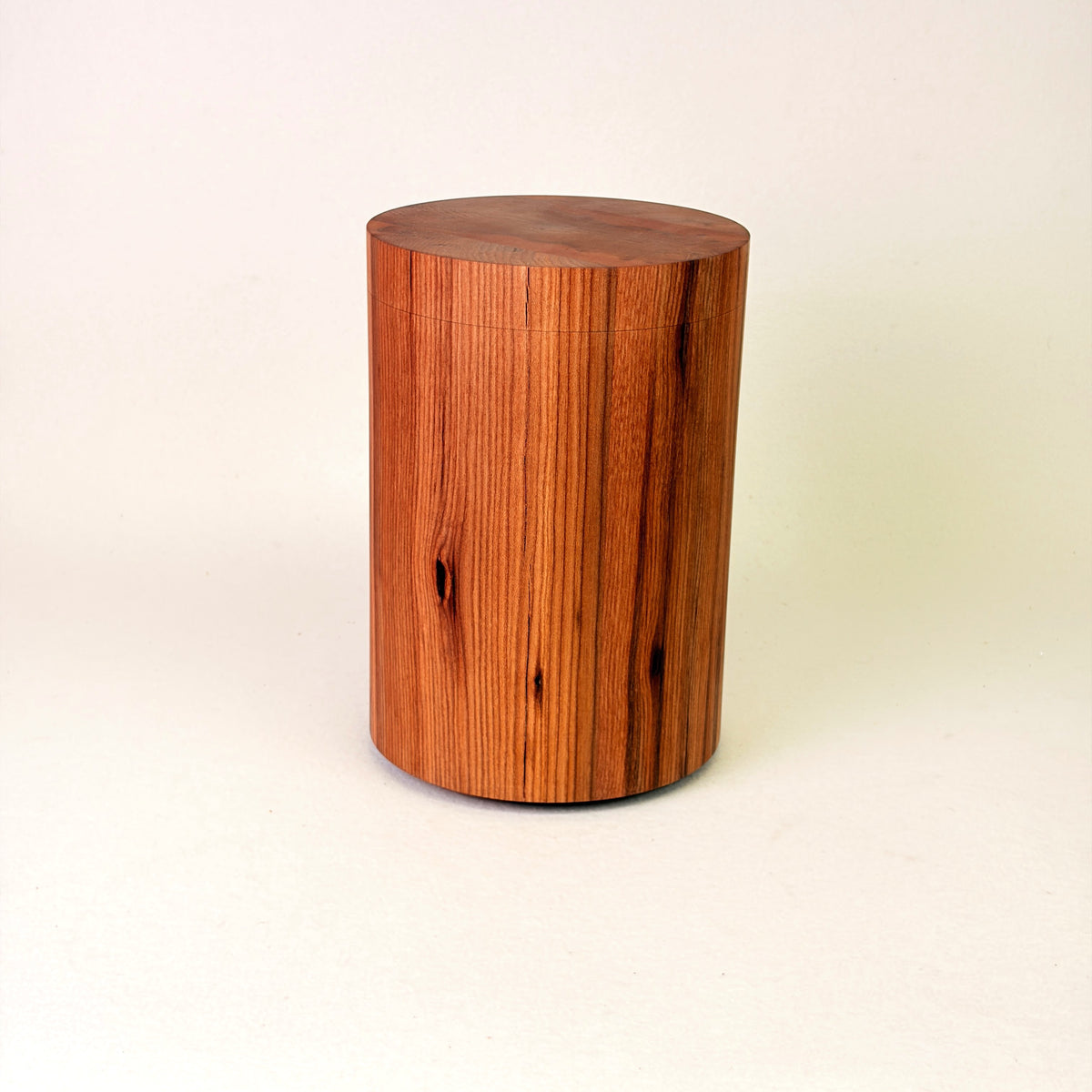 Holzurne aus Ulme mir glatter Form – 286