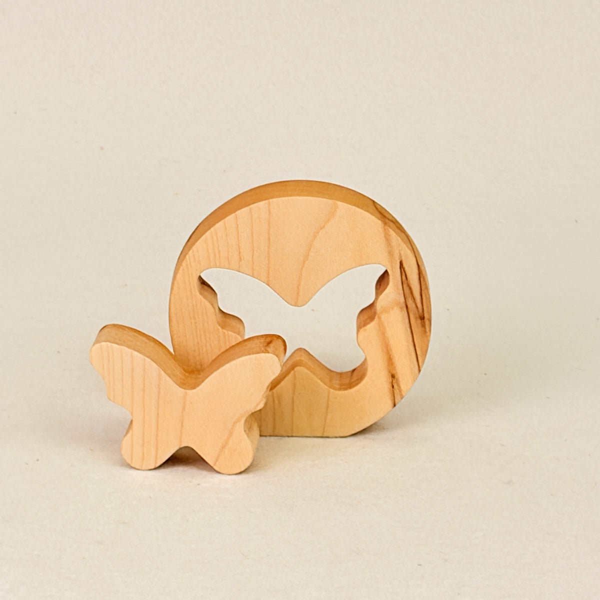 Erinnerungsstück aus Holz: Schmetterling