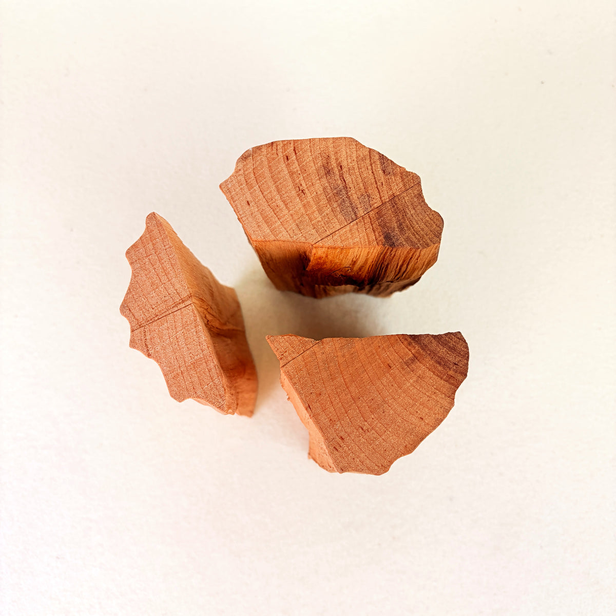 Erinnerungsstück aus Holz: Verbundenheit klassisch - 3-Teilig (aufgespalten)
