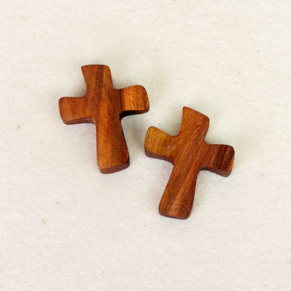Erinnerungsstück aus Holz: Handschmeichler Kreuz - 2 aus 1