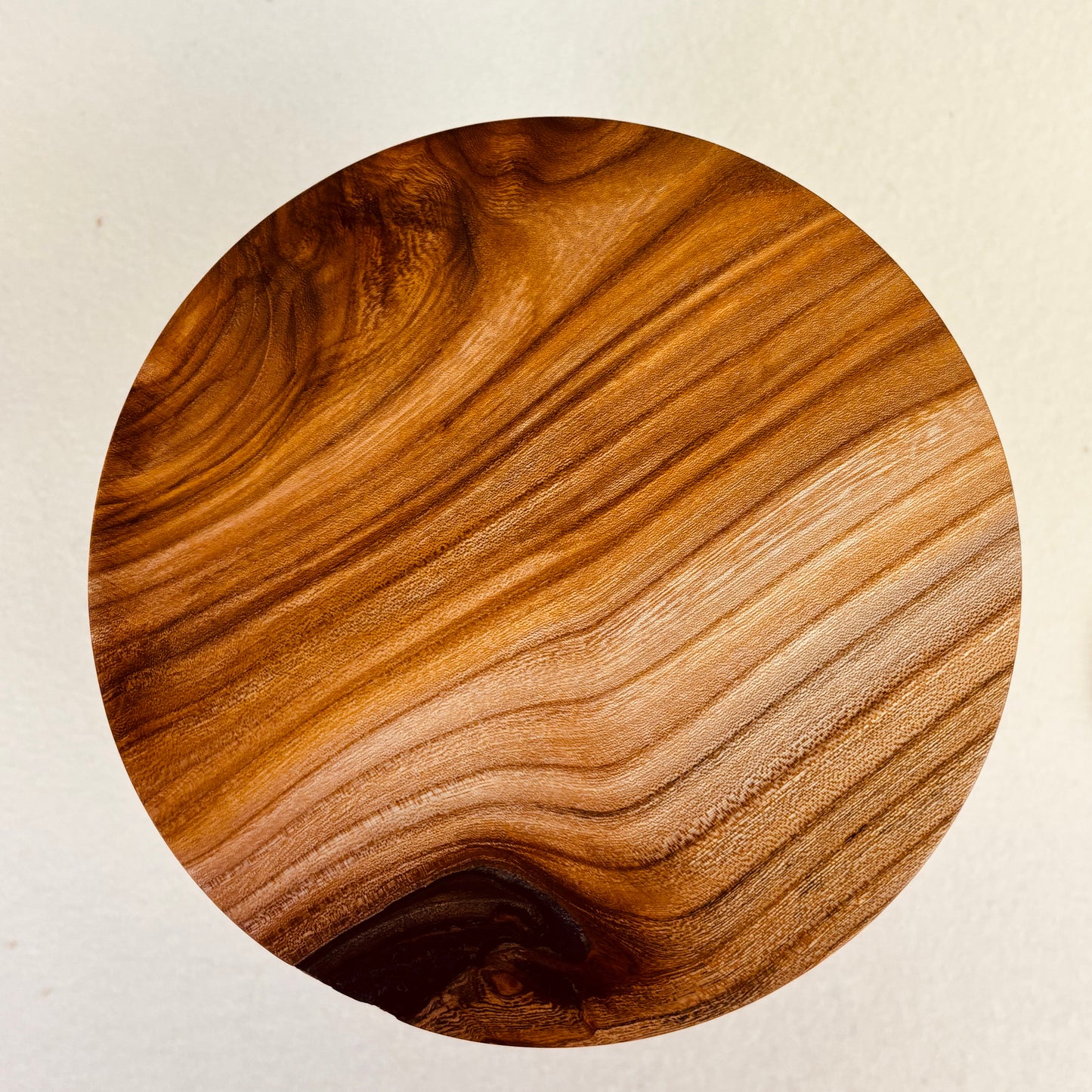 Holzurne "Ulme" bunt Herz mit Lichtpunkt (3 Stück) - 264